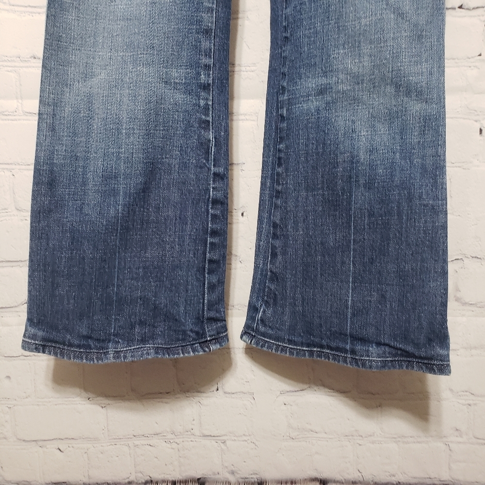 7FAM Sz 27 Vintage "A" Pocket Boot Cut Jeans - Picture 8 of 16
